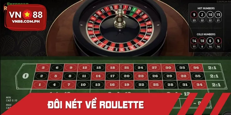 Tổng quan về tựa game Roulette hấp dẫn tại nhà cái VN88