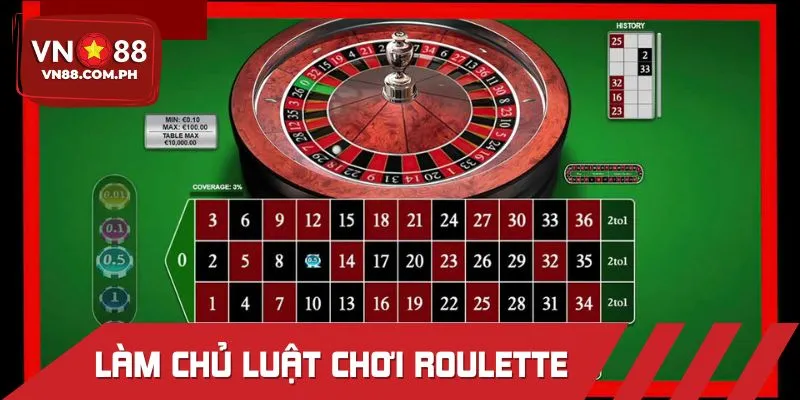 Mẹo cược Roulette thắng lớn