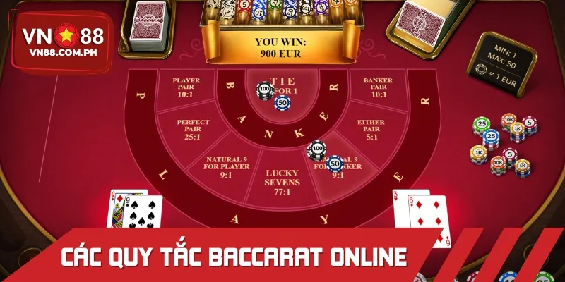 Tóm lược luật baccarat online dễ hiểu cho hội viên